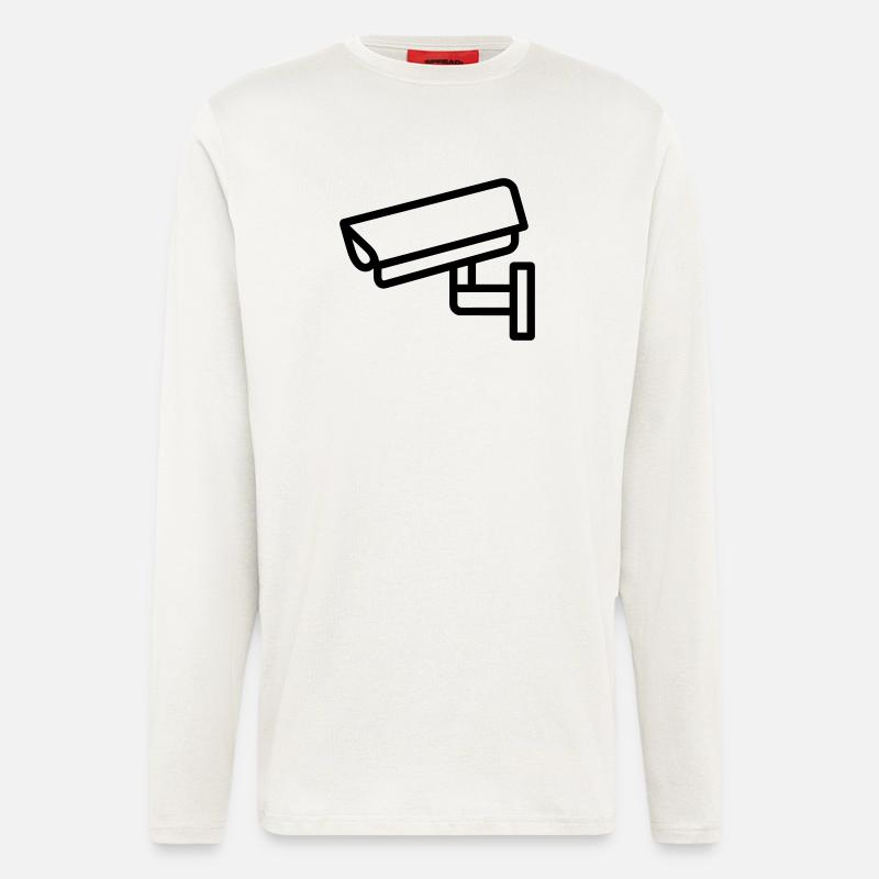 Kamera - Langarmshirt - made by SPREAD  - OFF WHITE
