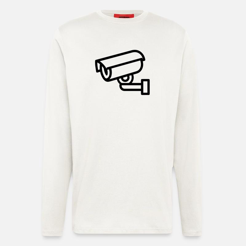 Kamera - Langarmshirt - made by SPREAD  - OFF WHITE