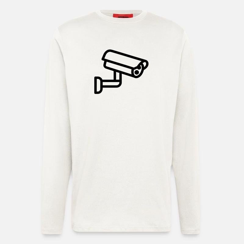 Kamera - Langarmshirt - made by SPREAD  - OFF WHITE