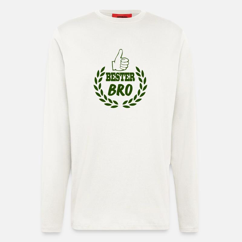 bester_bro - Langarmshirt - made by SPREAD  - OFF WHITE
