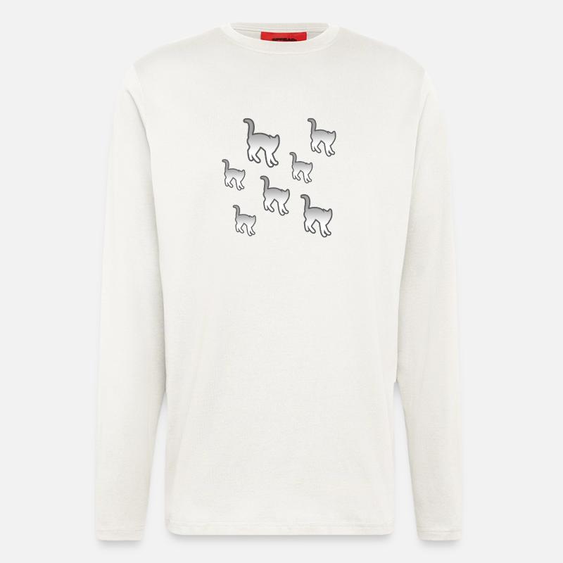 feline - Longsleeve - made by SPREAD - OFF WHITE