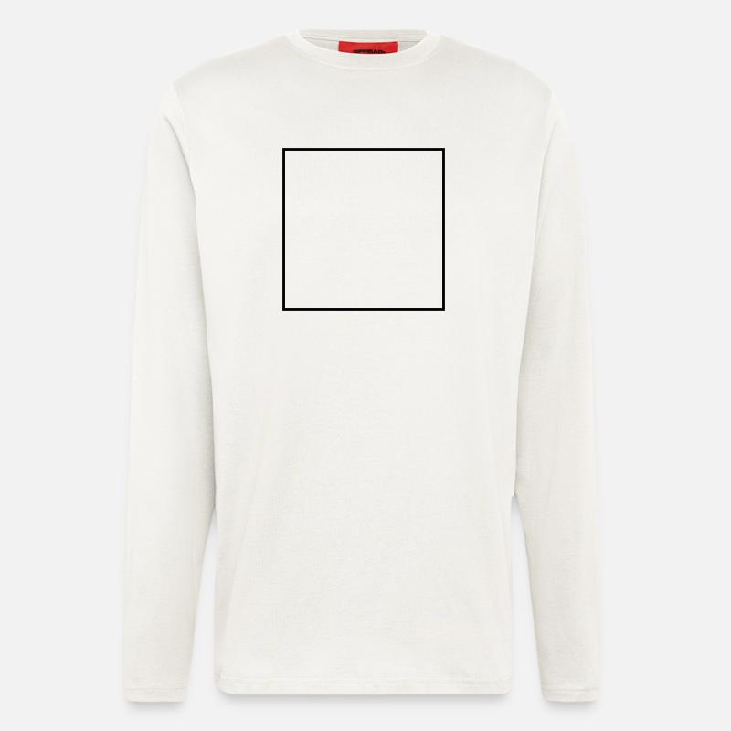 Square Empty - Longsleeve - made by SPREAD - OFF WHITE
