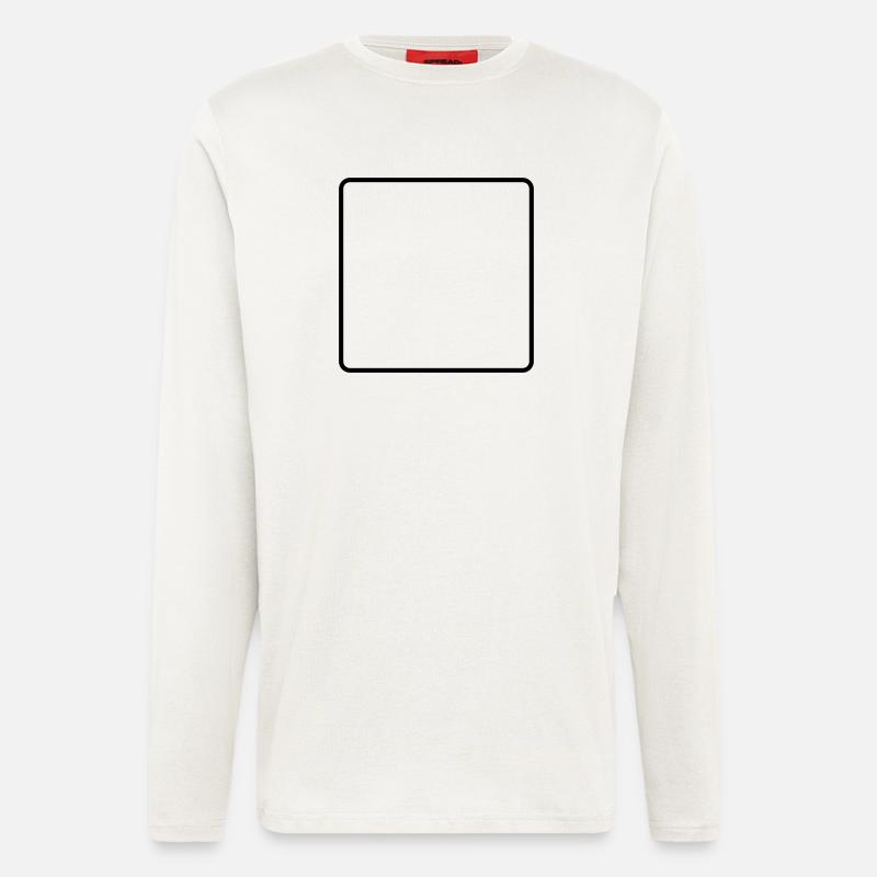 Rahmen Leer - Langarmshirt - made by SPREAD - OFF WHITE