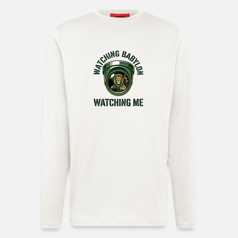 Babylon Watching - Longsleeve - made by SPREAD - OFF WHITE
