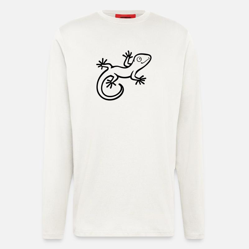 lizard - Longsleeve - made by SPREAD - OFF WHITE