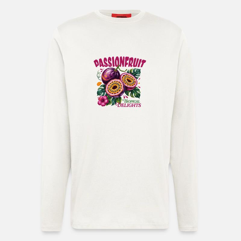Passionfruit Tropics - Longsleeve - made by SPREAD - OFF WHITE