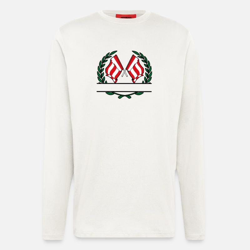 Eindhover Siegeswappen Custom - Langarmshirt - made by SPREAD  - OFF WHITE