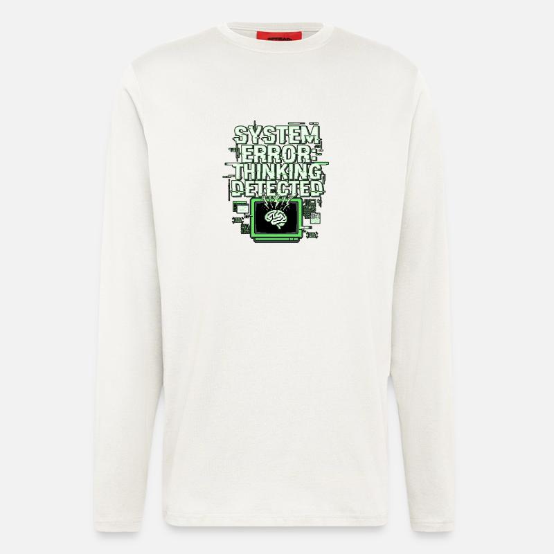 System Error - Langarmshirt - made by SPREAD - OFF WHITE