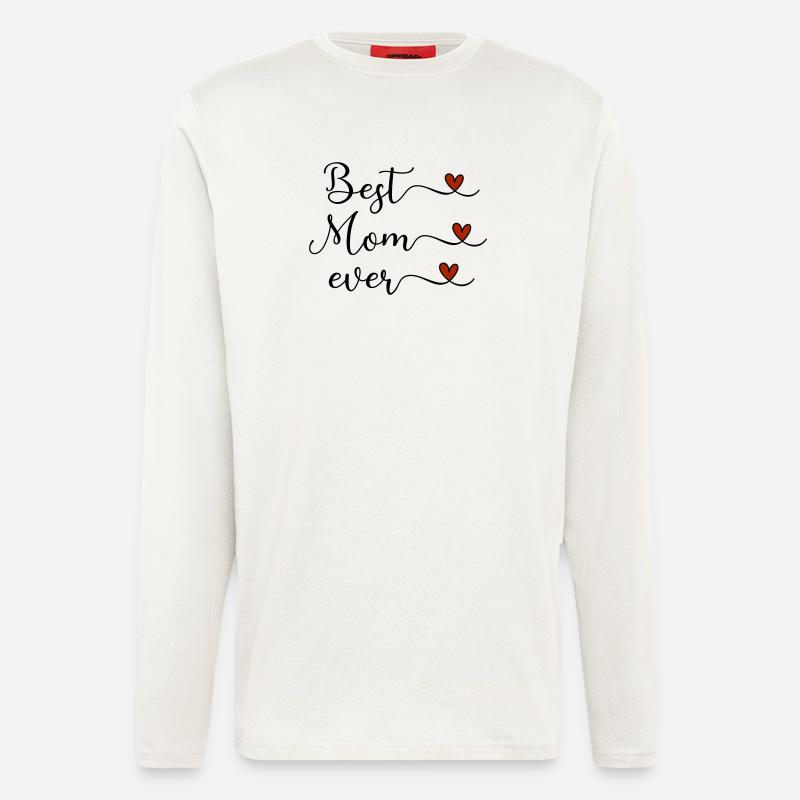 Beste Mama - Langarmshirt - made by SPREAD  - OFF WHITE