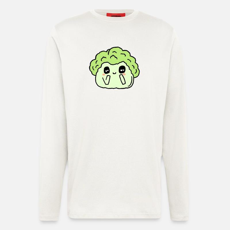 Broccoli - Longsleeve - made by SPREAD - OFF WHITE