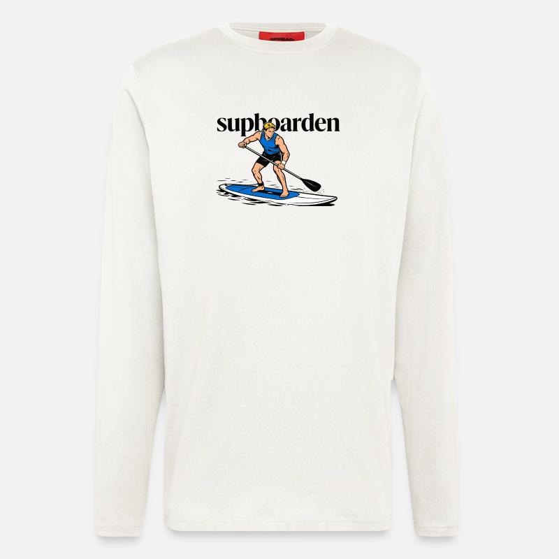 SUPBOARDING - Langarmshirt - made by SPREAD - OFF WHITE