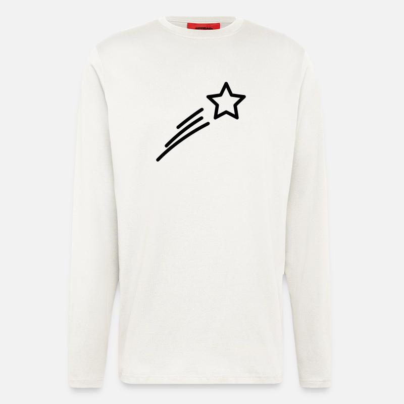 shooting star - Longsleeve - made by SPREAD - OFF WHITE