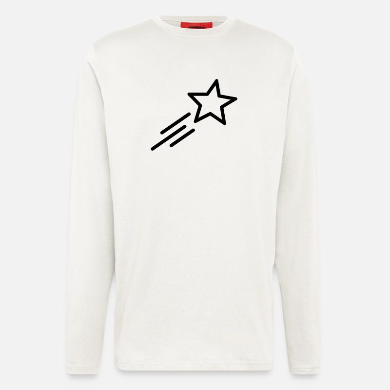 shooting star - Longsleeve - made by SPREAD  - OFF WHITE
