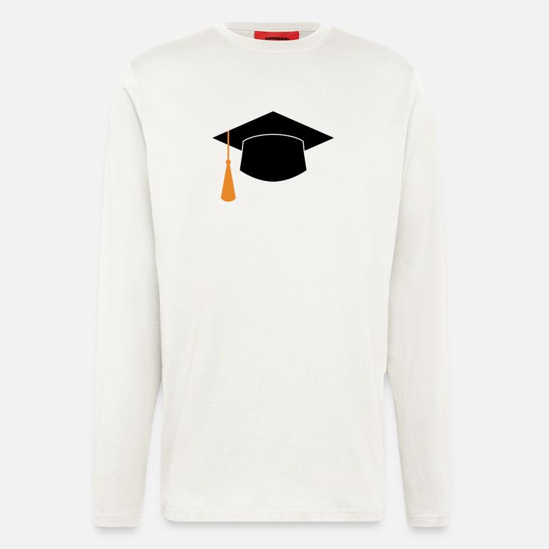 Graduation Cap - Longsleeve - made by SPREAD - OFF WHITE