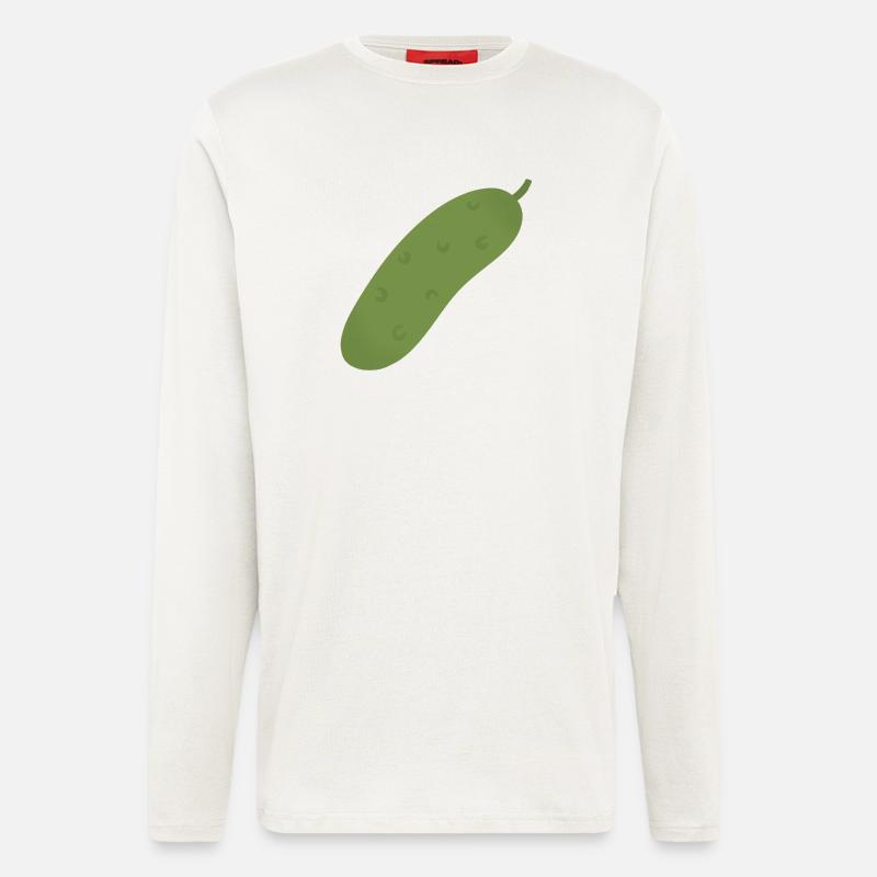 Pickle Tee - Langarmshirt - made by SPREAD - OFF WHITE
