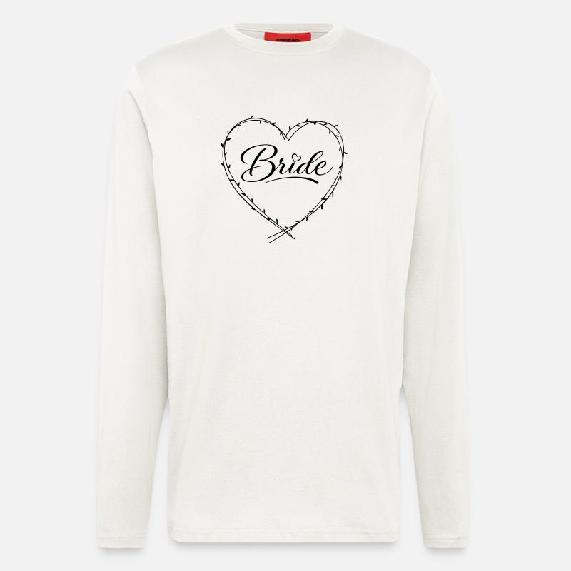 Bride - Langarmshirt - made by SPREAD  - OFF WHITE
