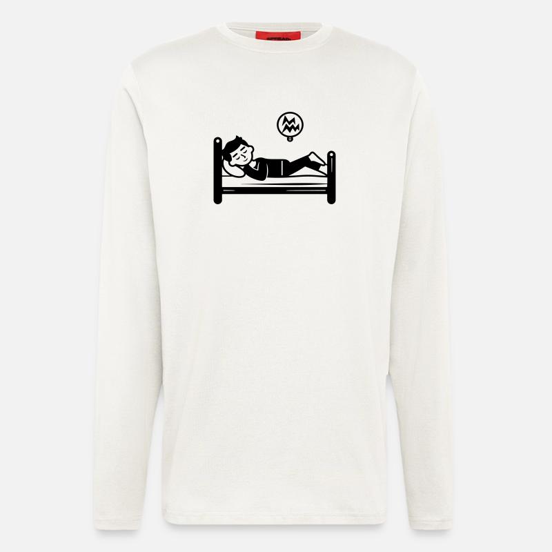 Sleeping Bed - Longsleeve - made by SPREAD - OFF WHITE
