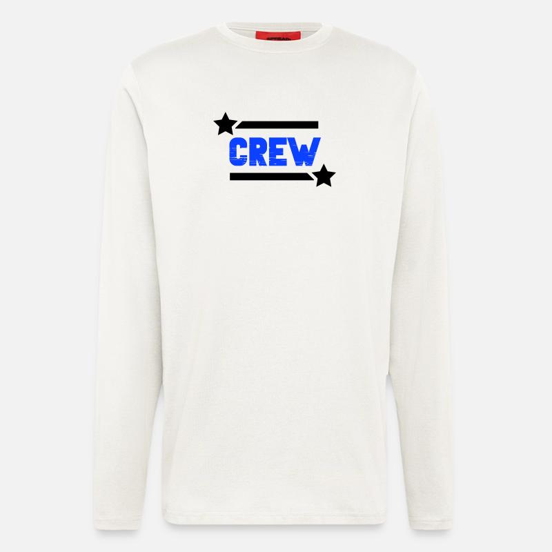 crew_-2- - Longsleeve - made by SPREAD - OFF WHITE