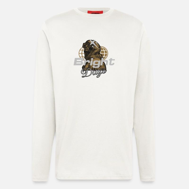 Bright Days Globe Magic - Longsleeve - made by SPREAD - OFF WHITE