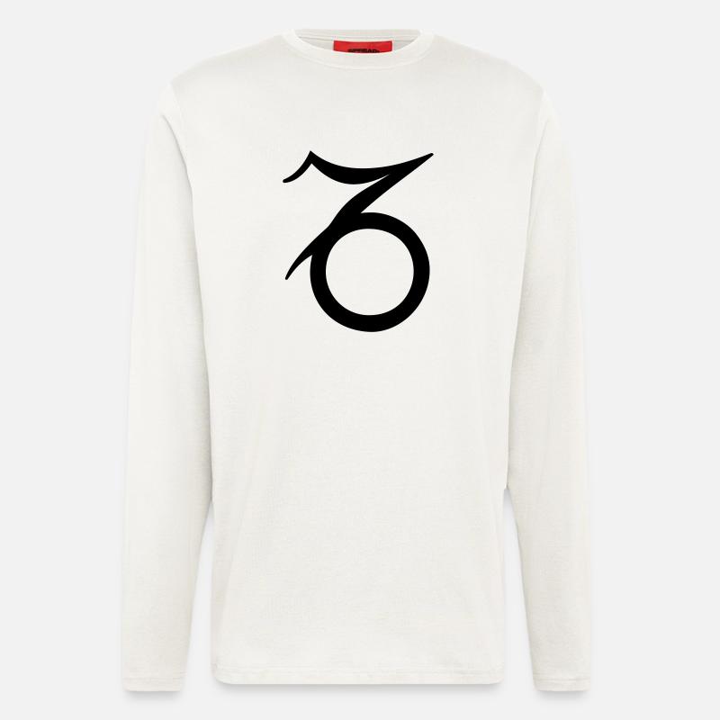 Sternzeichen Steinbock - Langarmshirt - made by SPREAD  - OFF WHITE