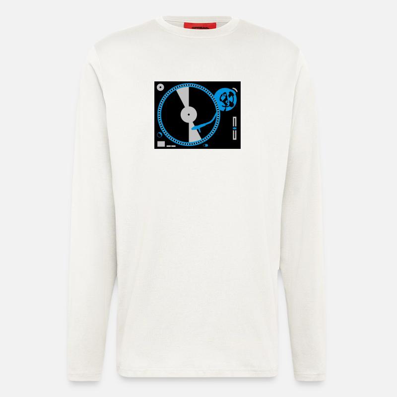 turntables - Longsleeve - made by SPREAD  - OFF WHITE