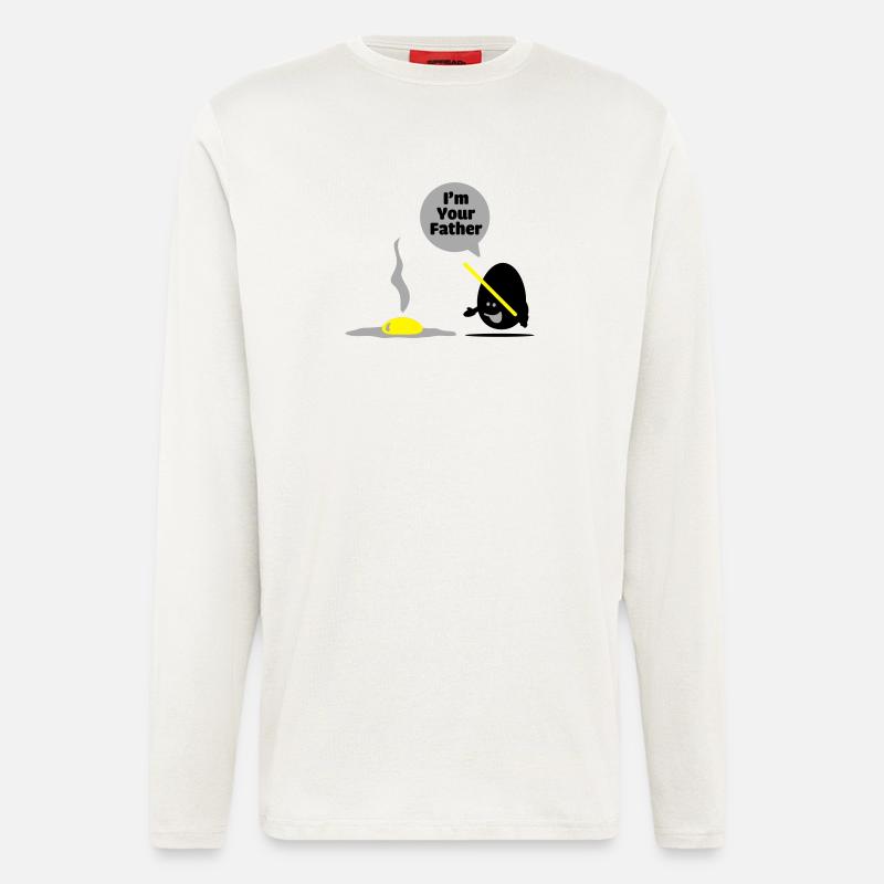 egg vader - Longsleeve - made by SPREAD  - OFF WHITE