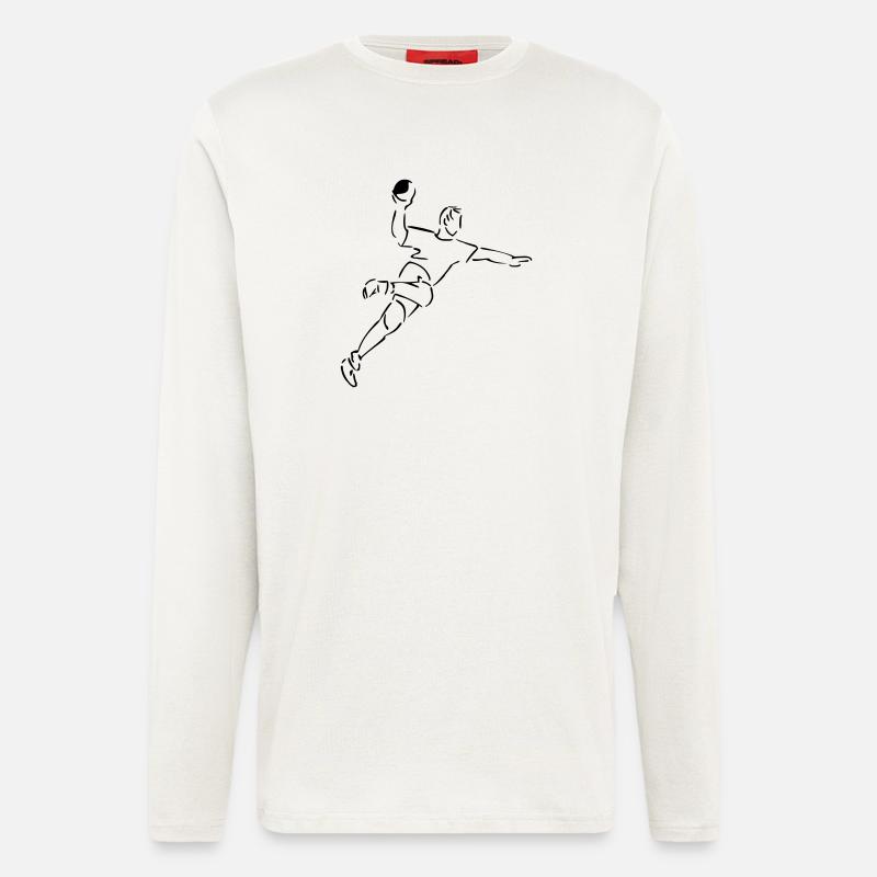 Handball - Langarmshirt - made by SPREAD  - OFF WHITE