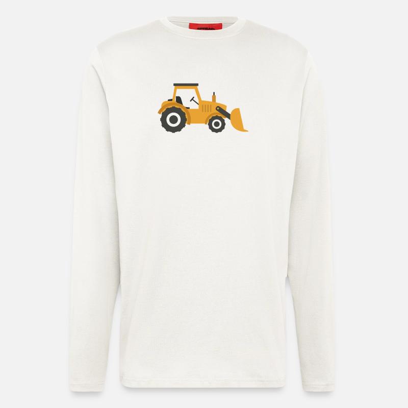 Gräber - Langarmshirt - made by SPREAD  - OFF WHITE