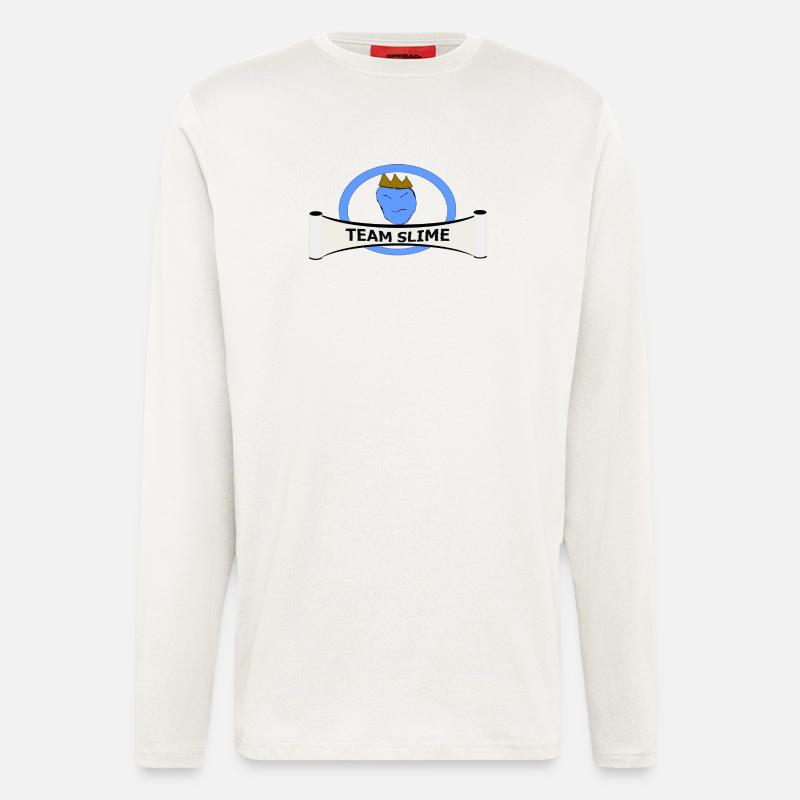 Team Slime Krone Logo - Langarmshirt - made by SPREAD - OFF WHITE
