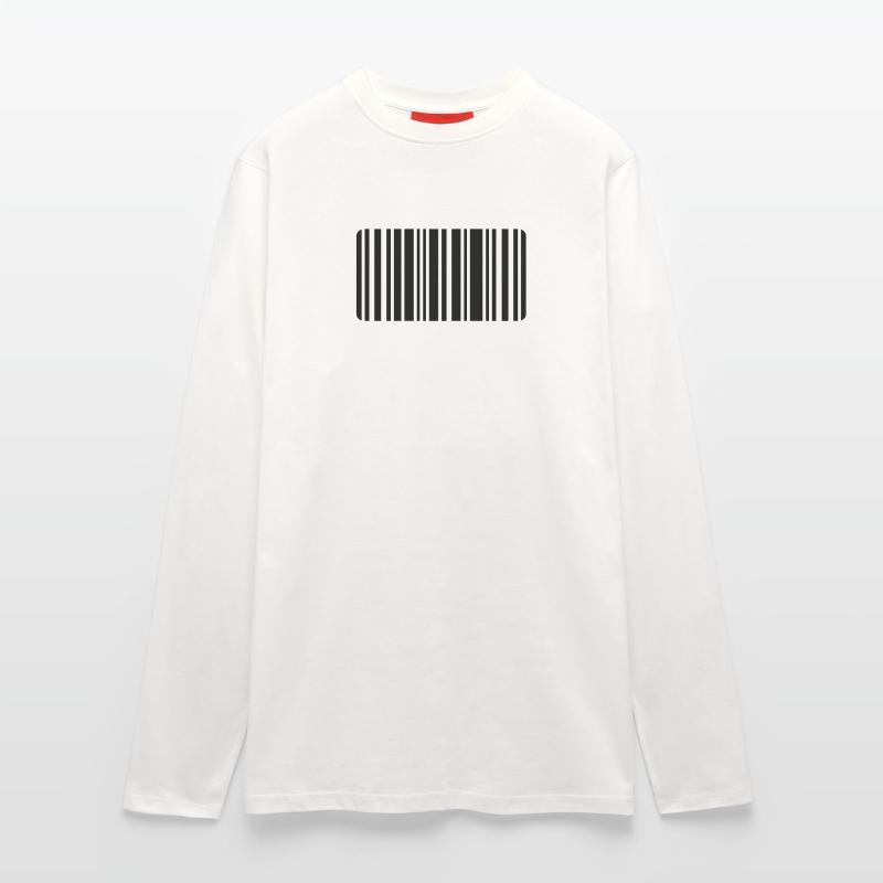 Barcode Langarmshirt - made by SPREAD 