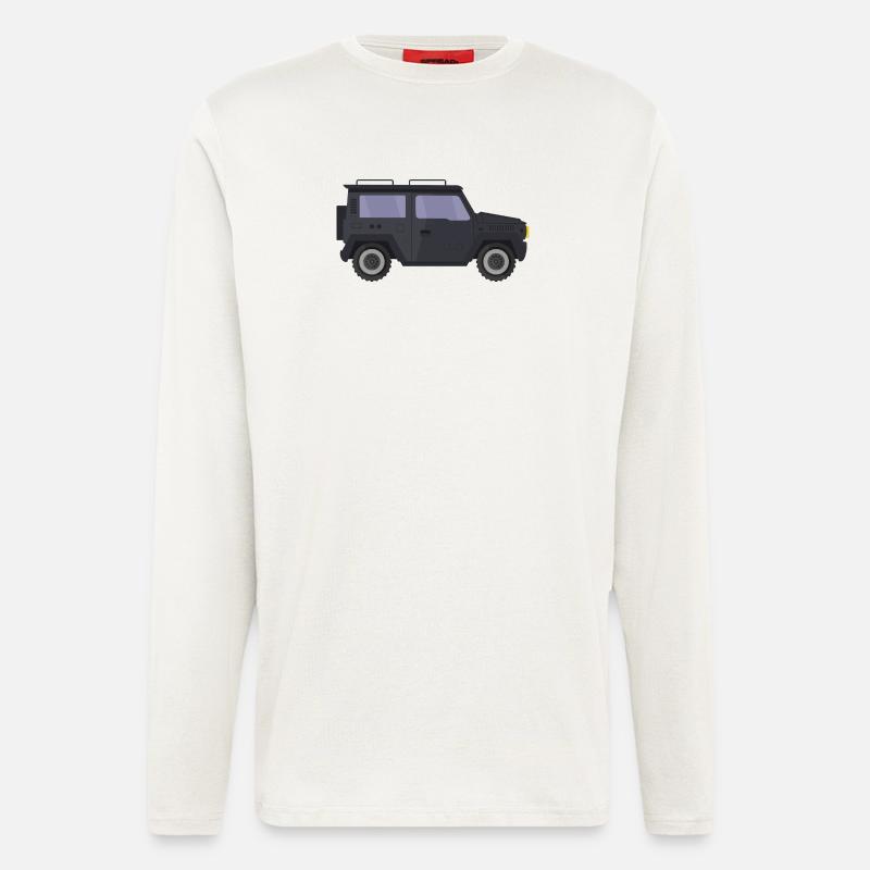 Jeep - Langarmshirt - made by SPREAD  - OFF WHITE