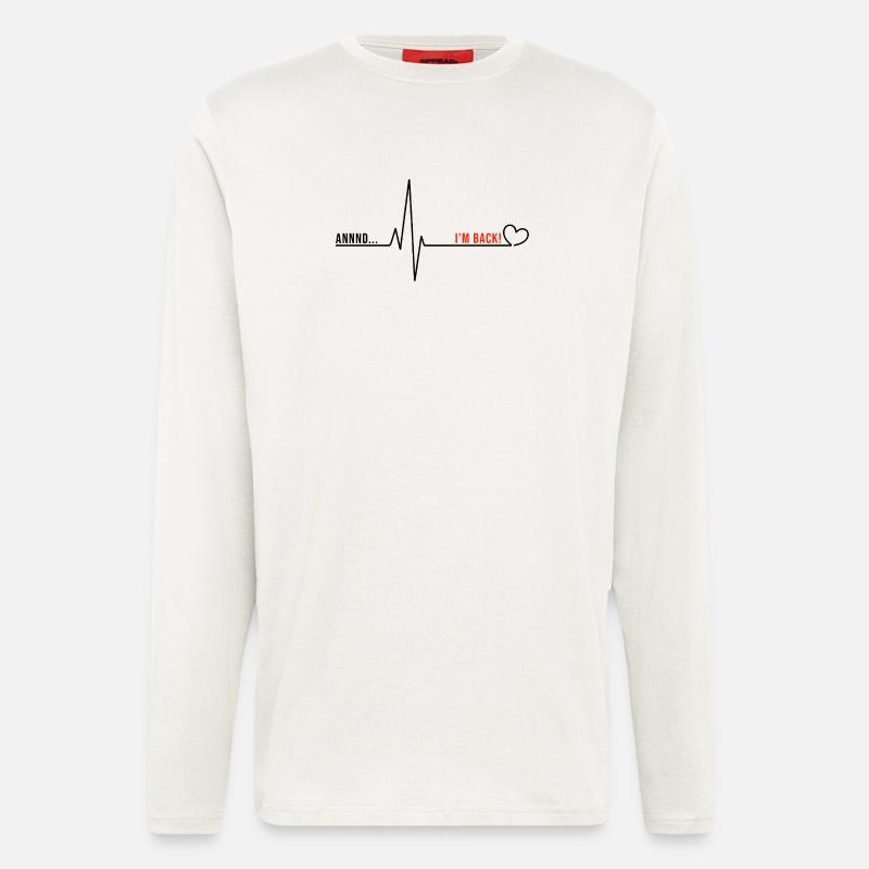 I Survived Open Heart Surgery - Longsleeve - made by SPREAD - OFF WHITE