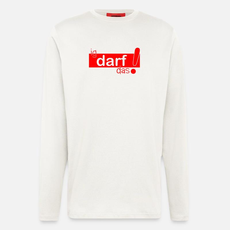 ig darf das! - Langarmshirt - made by SPREAD  - OFF WHITE