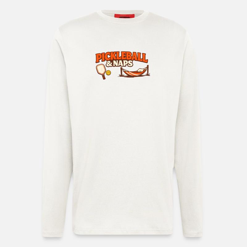Pickleball & Naps - Longsleeve - made by SPREAD - OFF WHITE