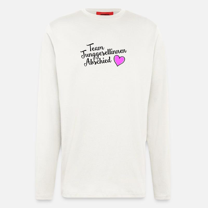 junggesellinnenabschied Team - Langarmshirt - made by SPREAD  - OFF WHITE