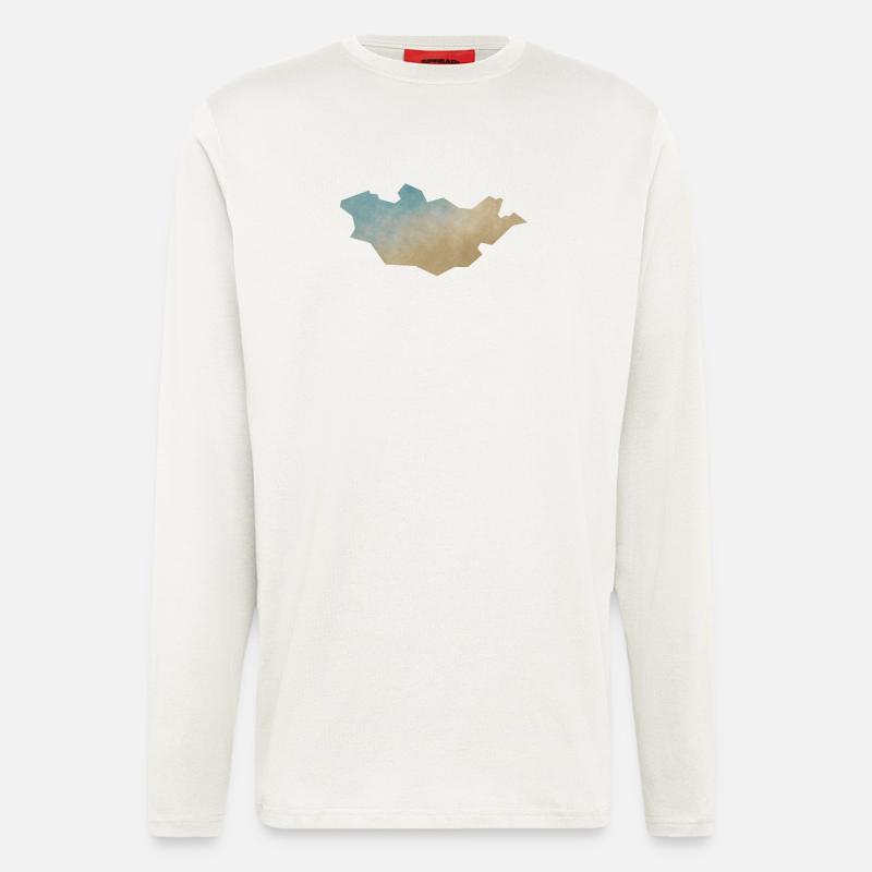 Mongolia - Longsleeve - made by SPREAD  - OFF WHITE