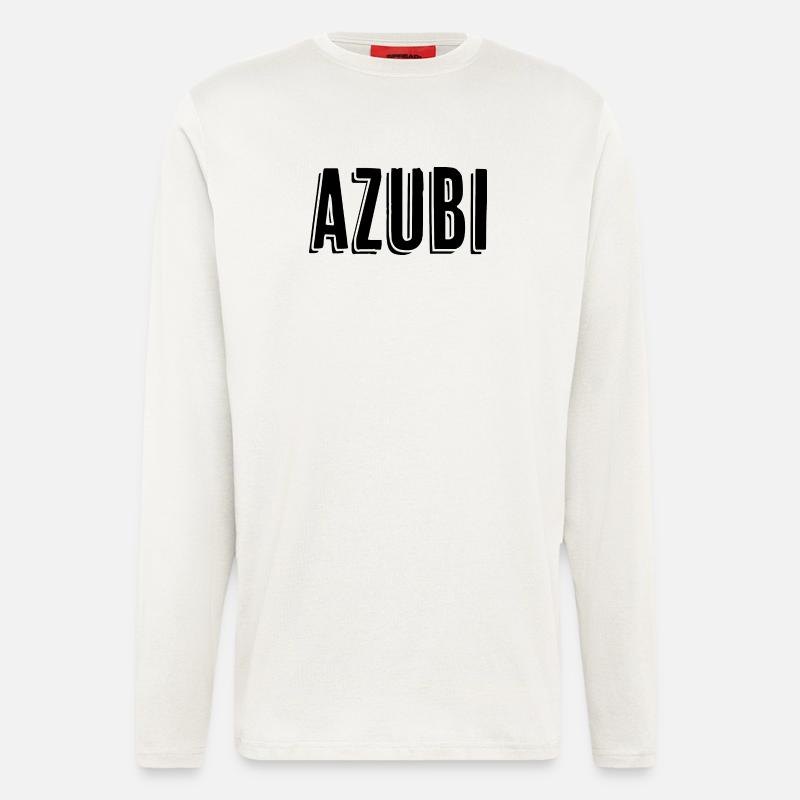 Azubi Tshirt 9 23 schwarz - Langarmshirt - made by SPREAD  - OFF WHITE