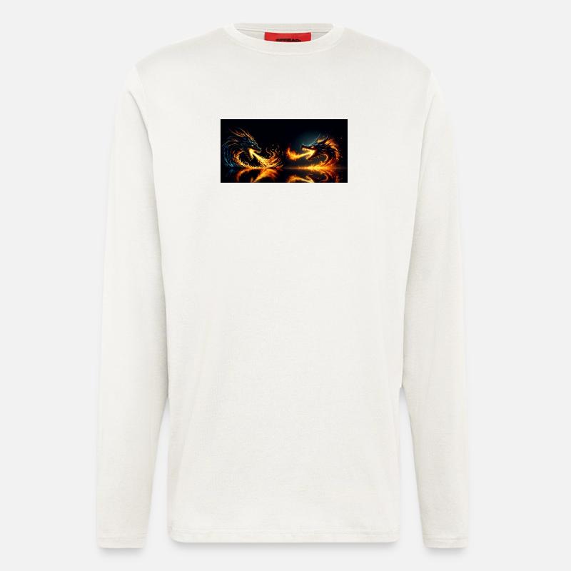 Hitze des Gefechts - Langarmshirt - made by SPREAD  - OFF WHITE
