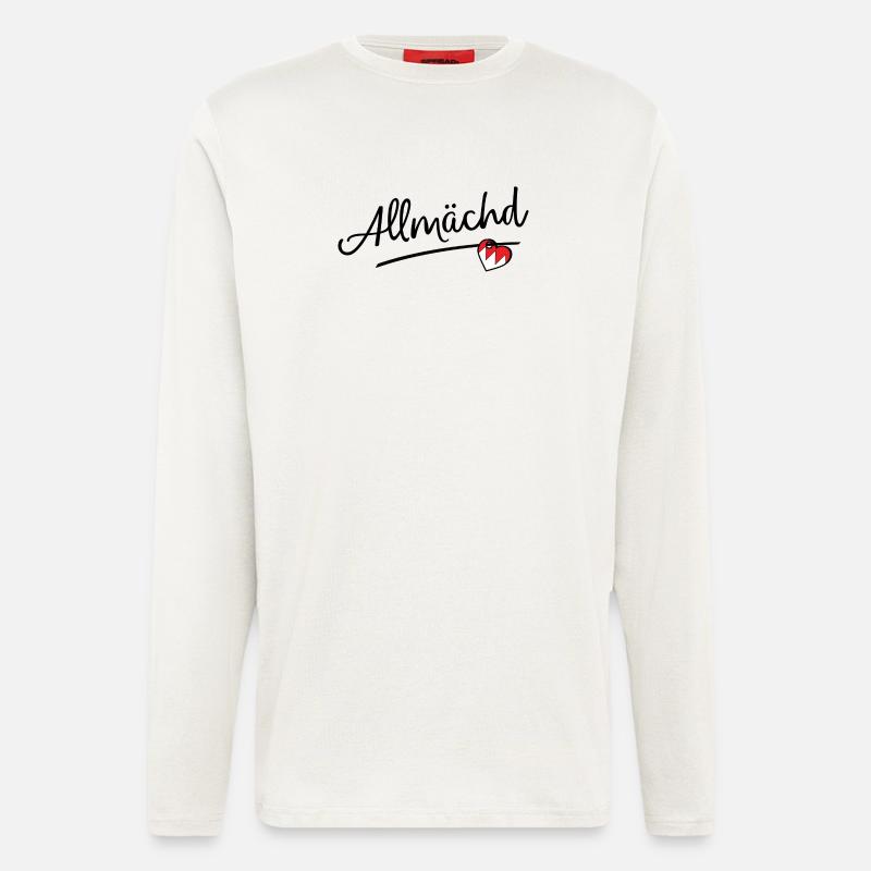 Allmächd - Langarmshirt - made by SPREAD  - OFF WHITE