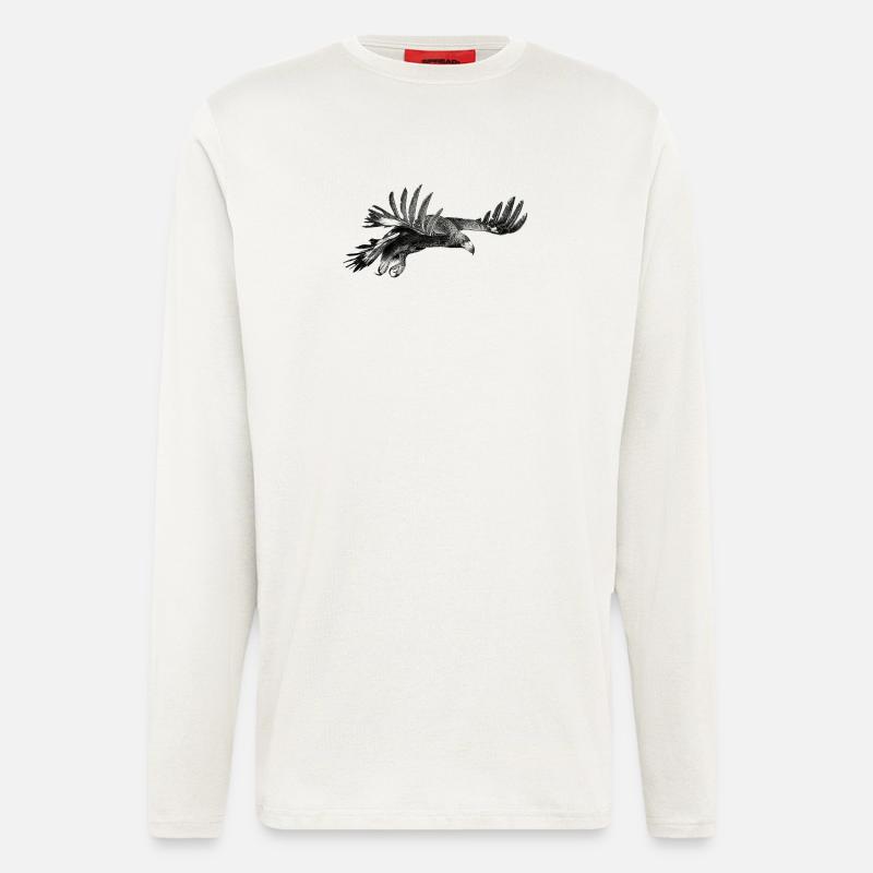 The Eagle - Longsleeve - made by SPREAD  - OFF WHITE