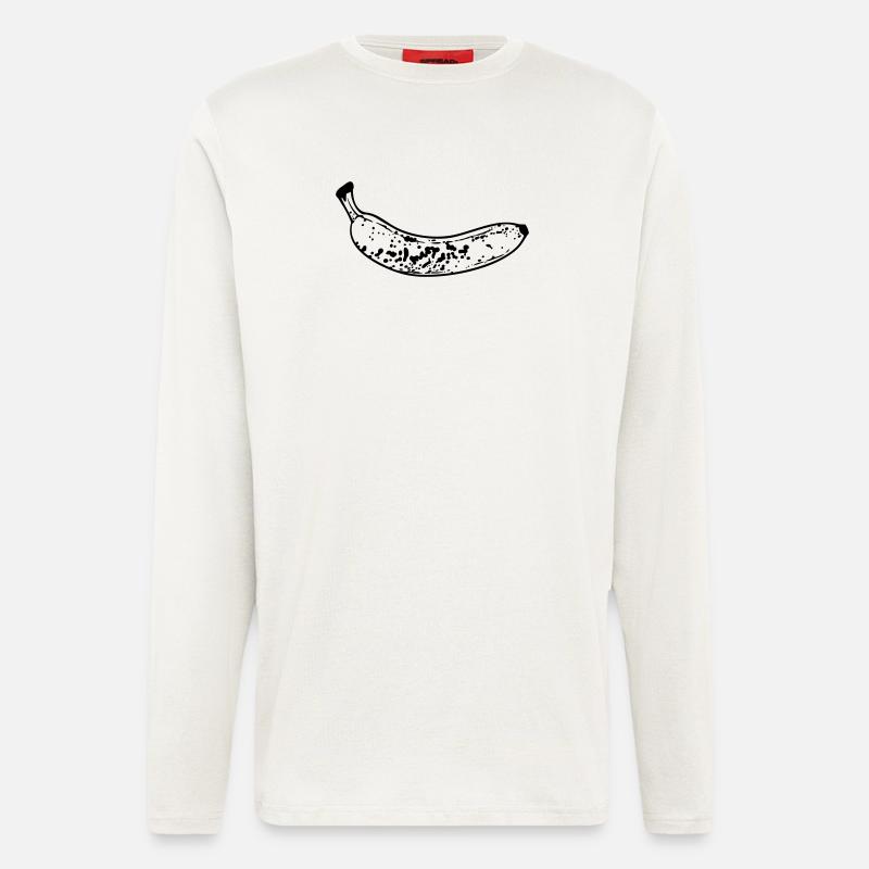 banana - Longsleeve - made by SPREAD  - OFF WHITE