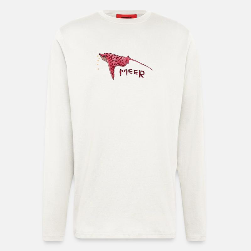 Stingray - Longsleeve - made by SPREAD  - OFF WHITE