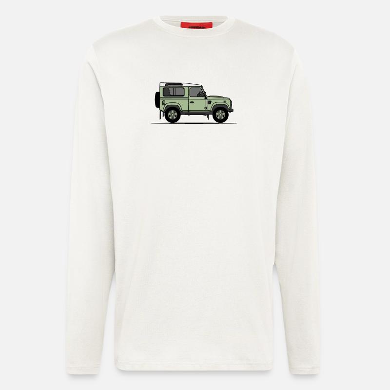 Verteidiger 90 - Langarmshirt - made by SPREAD  - OFF WHITE