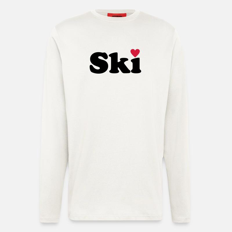 ski - Longsleeve - made by SPREAD  - OFF WHITE