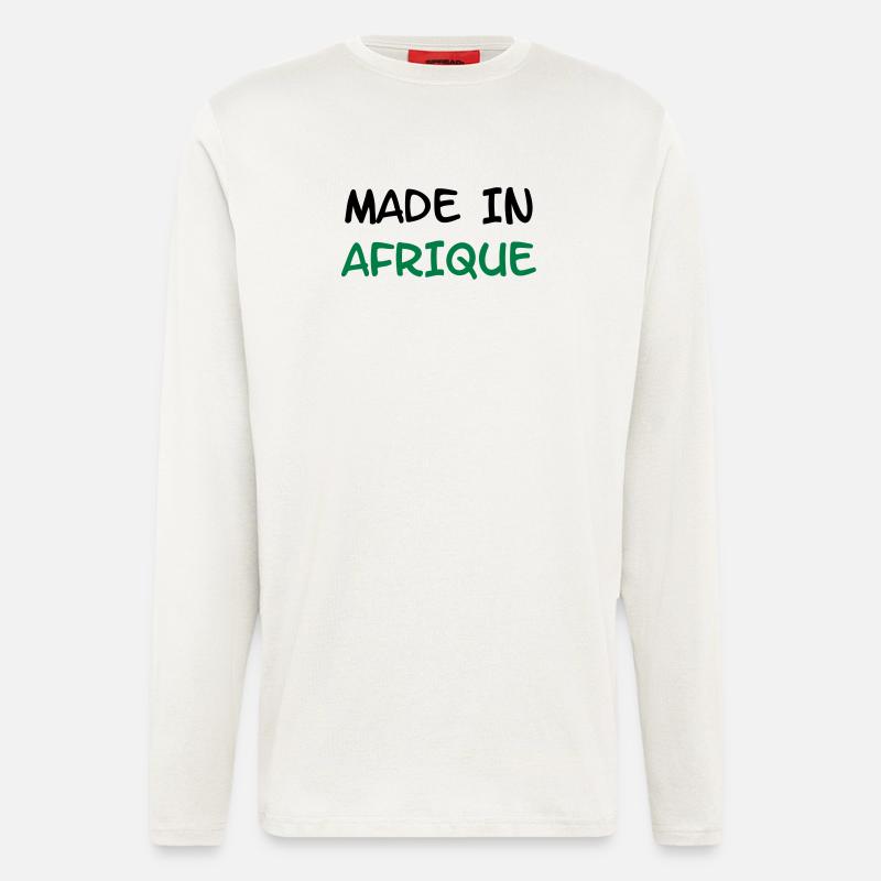 Made in AFRICA! - Longsleeve - made by SPREAD  - OFF WHITE
