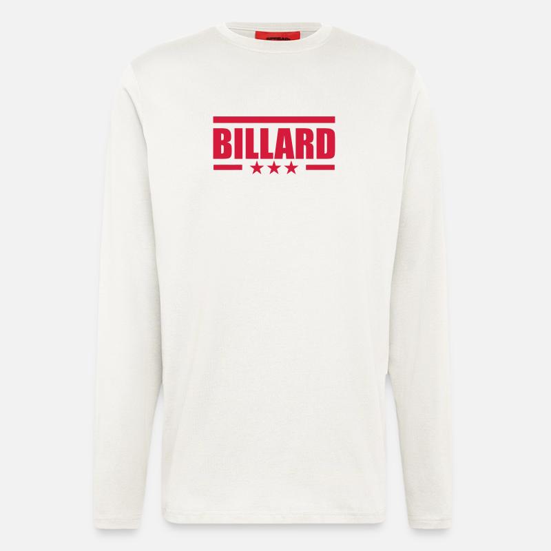 Billard - Langarmshirt - made by SPREAD  - OFF WHITE