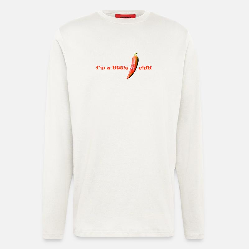 i m a little chili - Langarmshirt - made by SPREAD  - OFF WHITE