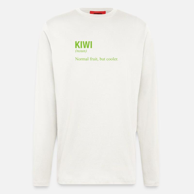 KIWI - Langarmshirt - made by SPREAD  - OFF WHITE