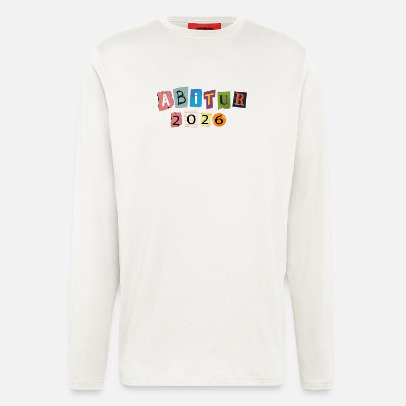 Abitur 2026 - Langarmshirt - made by SPREAD  - OFF WHITE