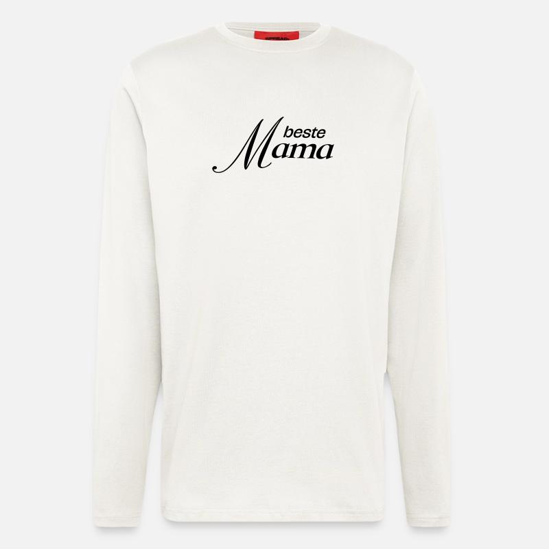 Beste Mama - Langarmshirt - made by SPREAD - OFF WHITE